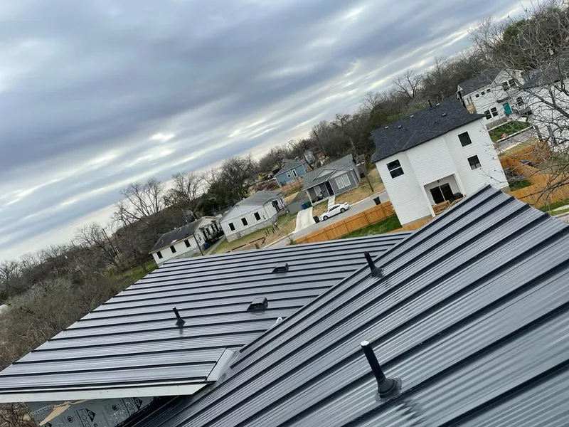Standing seam metal roof panels with vents for Skylight Repair in Winter Springs